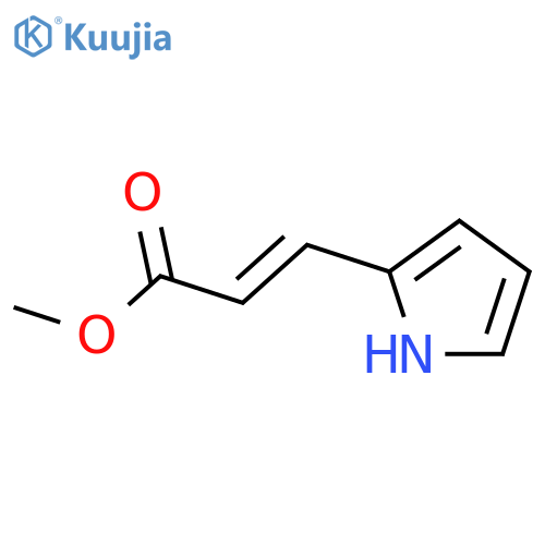 Methyl (E/Z)-3-(pyrrol-2-yl)propenoate structure