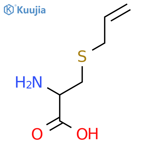 2-amino-3-(prop-2-en-1-ylsulfanyl)propanoic acid structure