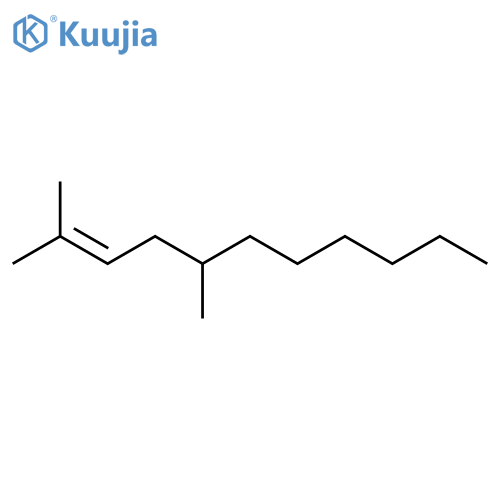 2,5-Dimethyl-2-undecene structure