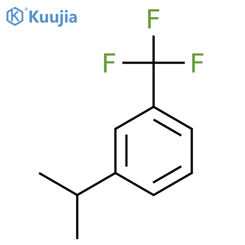 Benzene,1-(1-methylethyl)-3-(trifluoromethyl)- structure