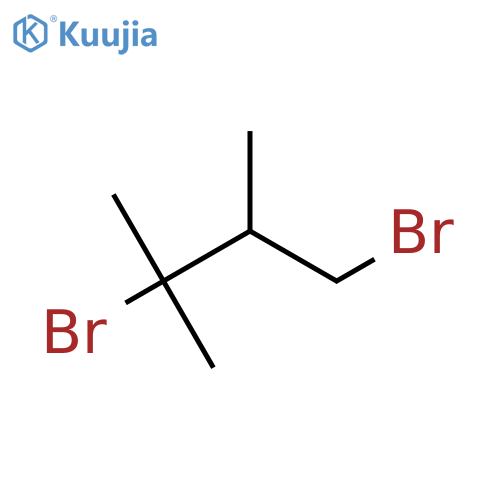 2-Bromo-3-(bromomethyl)-2-methylbutane structure