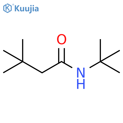 Butanamide, N-(1,1-dimethylethyl)-3,3-dimethyl- structure