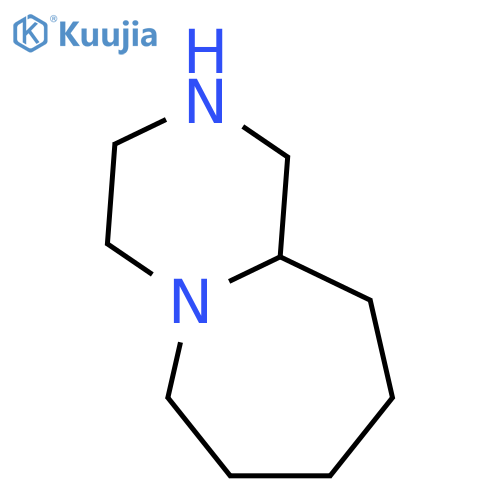 Pyrazino[1,2-a]azepine,decahydro- structure