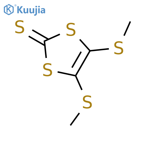 4,5-Bis(methylthio)-1,3-dithiole-2-thione structure