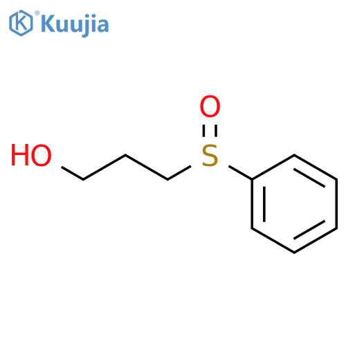 3-(Benzenesulfinyl)propan-1-OL structure