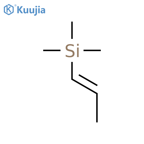 SILANE, TRIMETHYL-(1E)-1-PROPENYL- structure