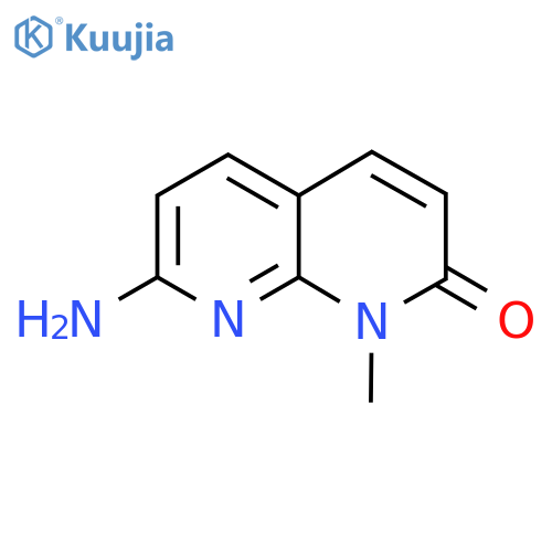 7-Amino-1-methyl-1,8-naphthyridin-2(1H)-one structure