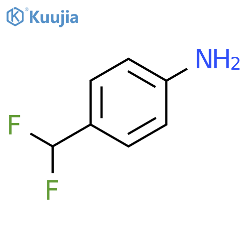 4-(Difluoromethyl)aniline structure