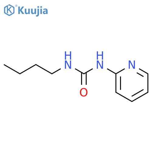 3-butyl-1-(pyridin-2-yl)urea structure