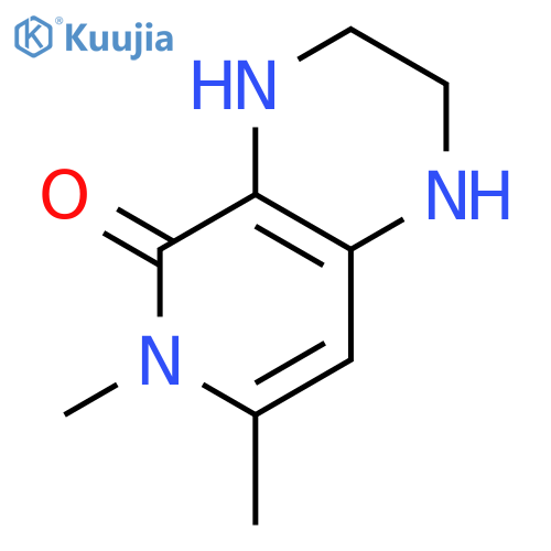 Pyrido[3,4-b]pyrazin-5(1H)-one, 2,3,4,6-tetrahydro-6,7-dimethyl- (7CI,8CI) structure