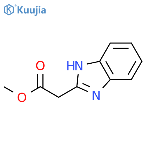 Methyl 2-(1H-1,3-Benzodiazol-2-yl)acetate Hydrochloride structure