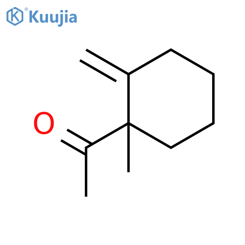 Ethanone, 1-(1-methyl-2-methylenecyclohexyl)- structure