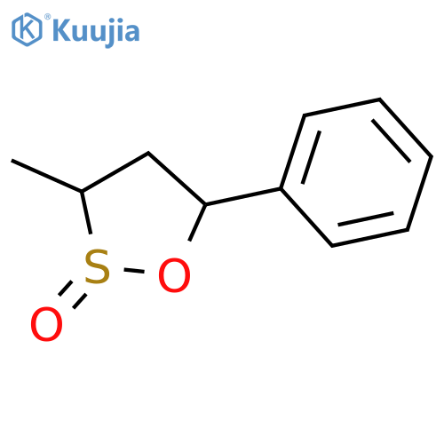 1,2-Oxathiolane, 3-methyl-5-phenyl-, 2-oxide structure