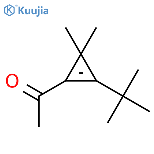 Ethanone, 1-[2-(1,1-dimethylethyl)-3,3-dimethyl-1-cyclopropen-1-yl]- structure