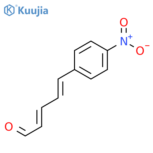 (2E,4E)-5-(4-Nitrophenyl)penta-2,4-dienal structure