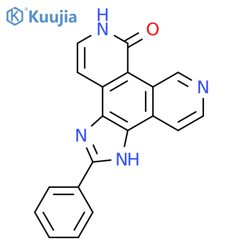 7H-IMIDAZO[4,5-F][2,9]PHENANTHROLIN-7-ONE, 1,6-DIHYDRO-2-PHENYL- structure