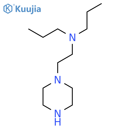1-2-(Dipropylamino)ethylpiperazine structure