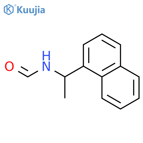 N-1-(1-Naphthalenyl)ethylformamide structure