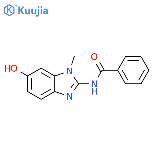 Benzamide, N-(6-hydroxy-1-methyl-1H-benzimidazol-2-yl)- structure