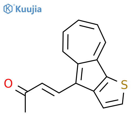 3-BUTEN-2-ONE, 4-AZULENO[1,2-B]THIEN-4-YL-, (3E)- structure