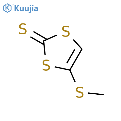 1,3-Dithiole-2-thione, 4-(methylthio)- structure