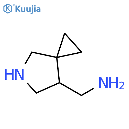 {5-azaspiro2.4heptan-7-yl}methanamine structure