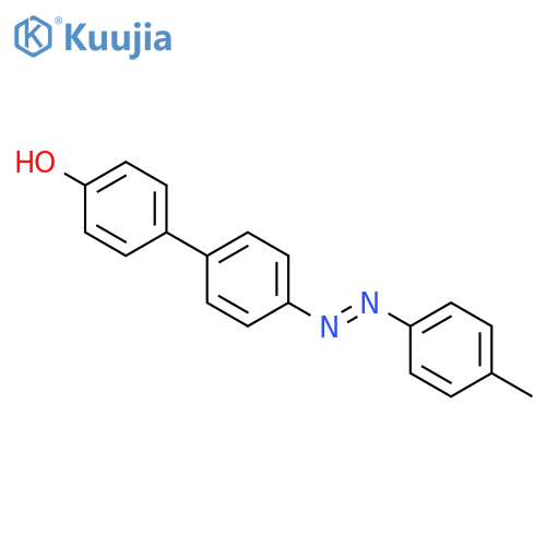 [1,1'-Biphenyl]-4-ol, 4'-[(4-methylphenyl)azo]- structure