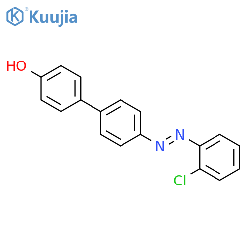 [1,1'-Biphenyl]-4-ol, 4'-[(2-chlorophenyl)azo]- structure