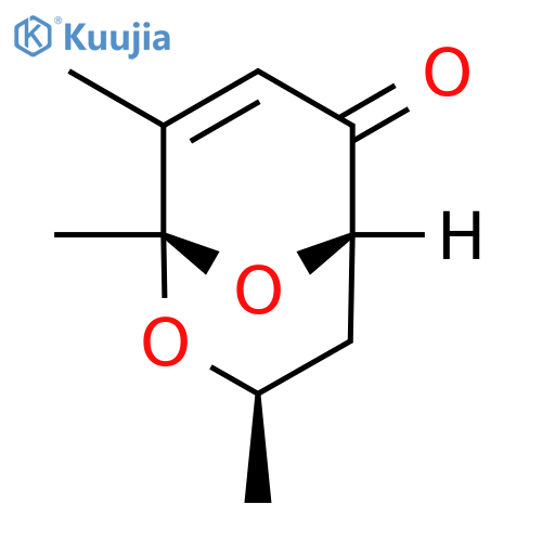 2,9-Dioxabicyclo[3.3.1]non-7-en-6-one, 1,3,8-trimethyl-, (1S,3R,5S)- structure