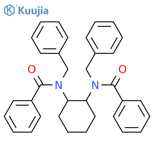 Benzamide, N,N'-(1R,2R)-1,2-cyclohexanediylbis[N-(phenylmethyl)- structure