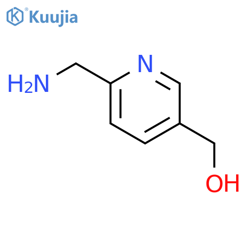 (6-(Aminomethyl)pyridin-3-yl)methanol structure