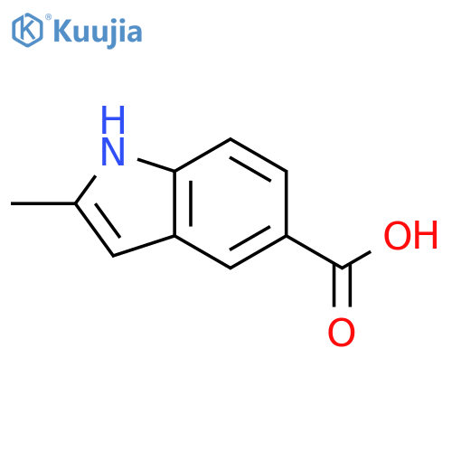 2-Methyl-1H-indole-5-carboxylic acid structure