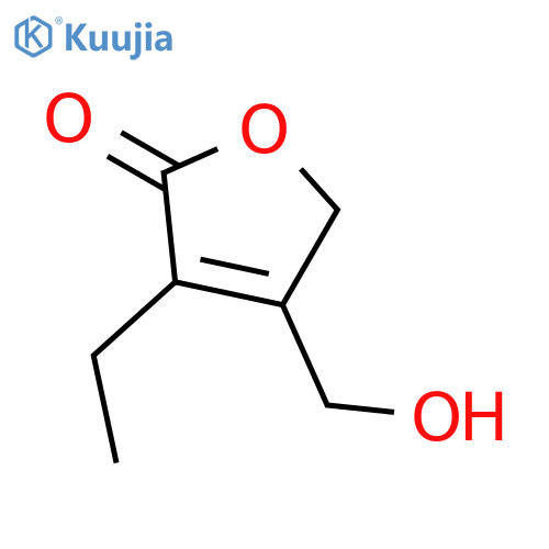 3-ethyl-4-(hydroxymethyl)-2(5H)-Furanone structure