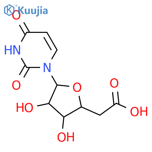 Uracil; 1-(5-Deoxy-ribo-β-D-hexuronofuranoside) structure