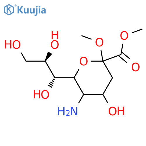 METHYL BETA-NEURAMINIC ACID, METHYL ESTER structure