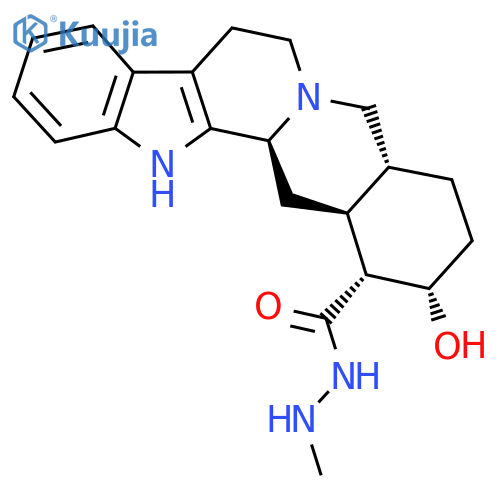 N-Methyl-N'-yohimbohydrazide structure