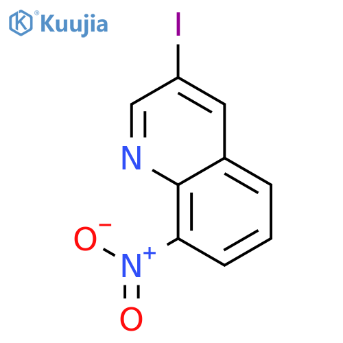 3-Iodo-8-nitroquinoline structure