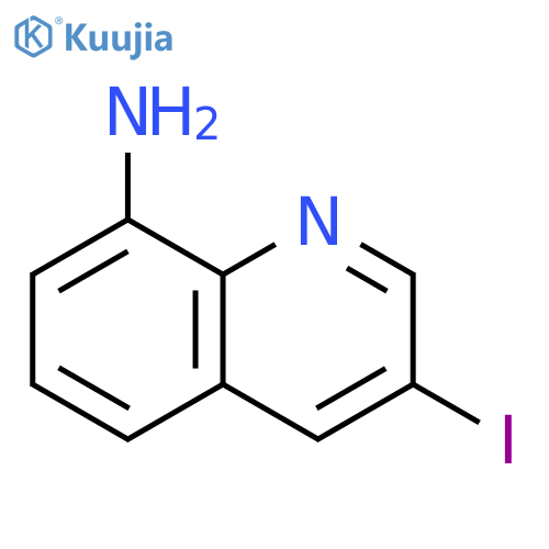 3-Iodoquinolin-8-amine structure