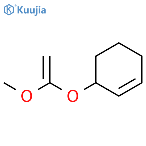 Cyclohexene, 3-[(1-methoxyethenyl)oxy]- structure