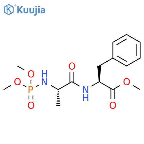 L-Phenylalanine, N-(dimethoxyphosphinyl)-L-alanyl-, methyl ester structure