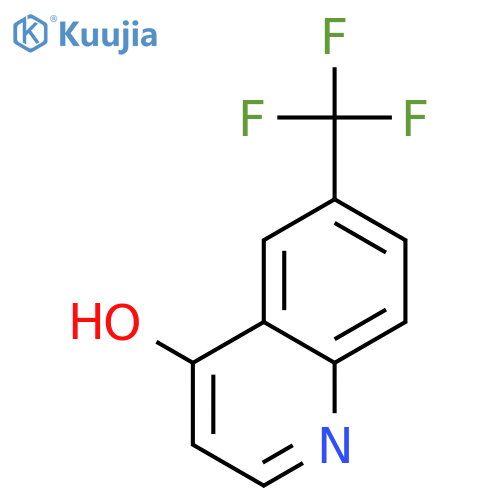 4-Hydroxy-6-(trifluoromethyl)quinoline structure