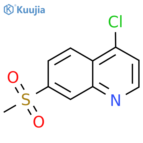 4-Chloro-7-(methylsulfonyl)quinoline structure