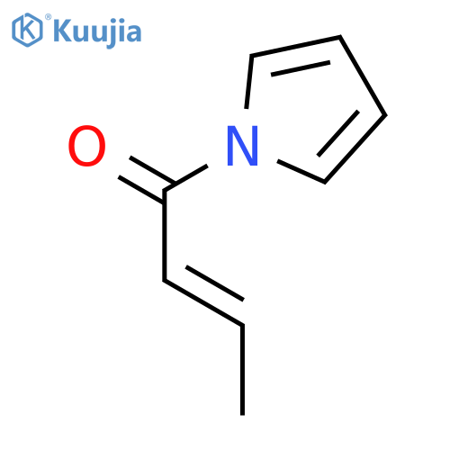 (2E)-1-(1H-pyrrol-1-yl)-2-Buten-1-one structure