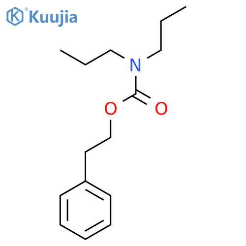 Carbamic acid, dipropyl-, 2-phenylethyl ester structure