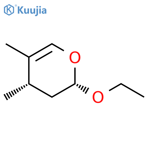 2H-Pyran, 2-ethoxy-3,4-dihydro-4,5-dimethyl-, (2S,4S)- structure