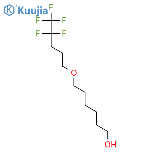 1-Hexanol, 6-[(4,4,5,5,5-pentafluoropentyl)oxy]- structure