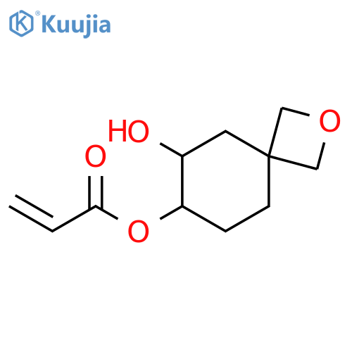 2-Propenoic acid, 6-hydroxy-2-oxaspiro[3.5]non-7-yl ester structure