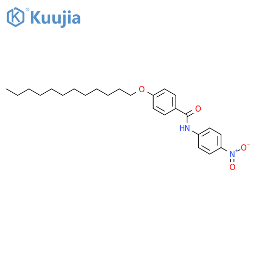 Benzamide, 4-(dodecyloxy)-N-(4-nitrophenyl)- structure