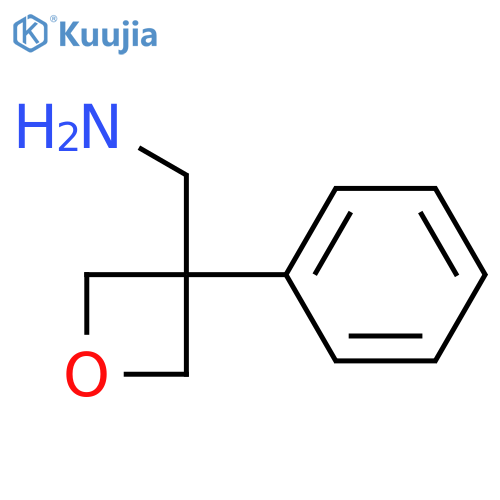 (3-Phenyloxetan-3-yl)methanamine structure