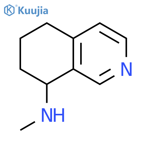 8-ISOQUINOLINAMINE, 5,6,7,8-TETRAHYDRO-N-METHYL- structure